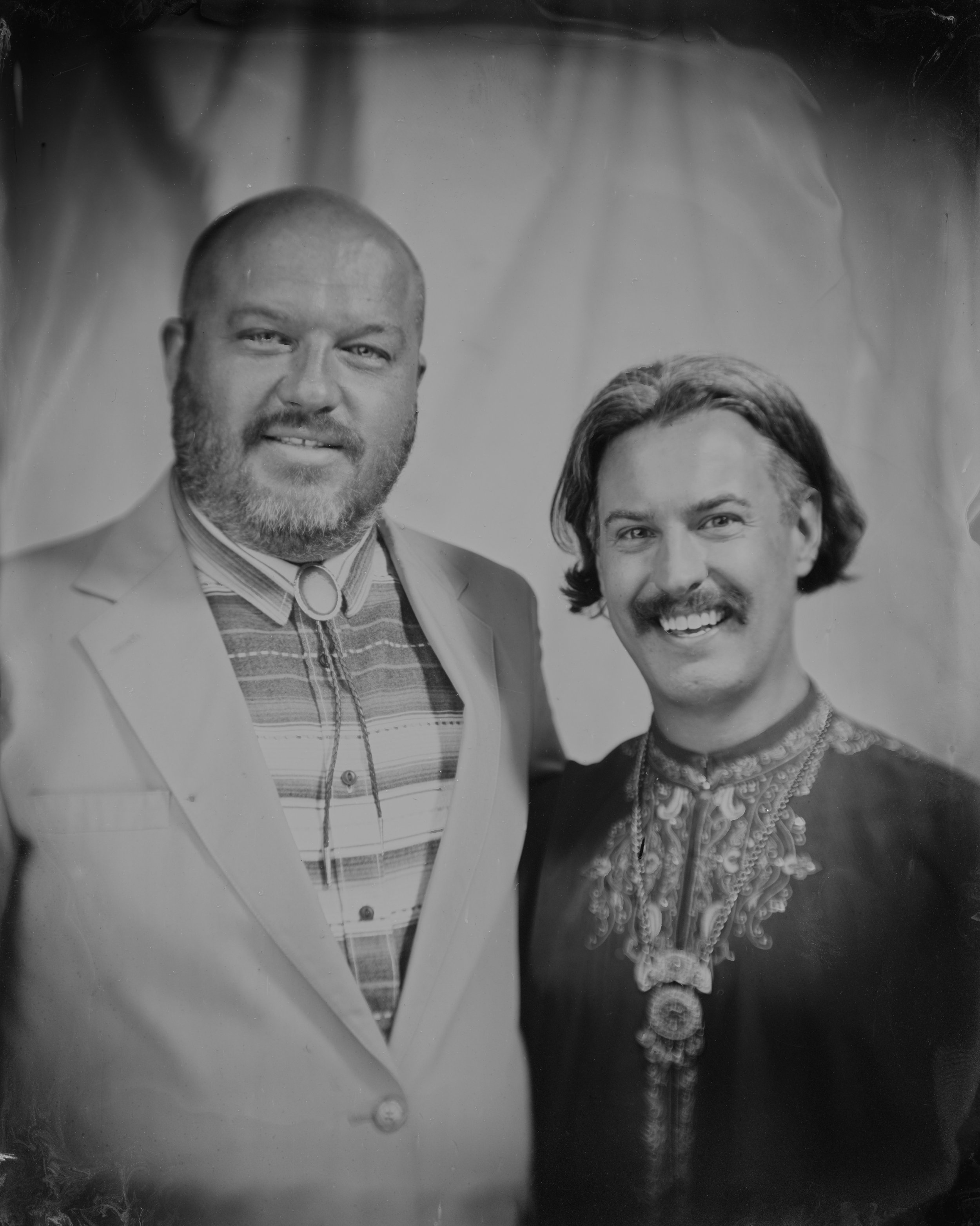 wedding photobooth tintype