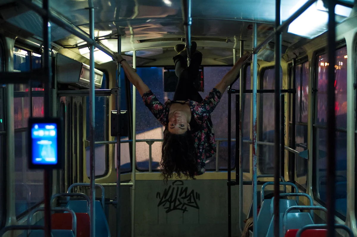 Collaborations verticales et dansées à Belgrade avec Slavica Dolašević (avril 2014)