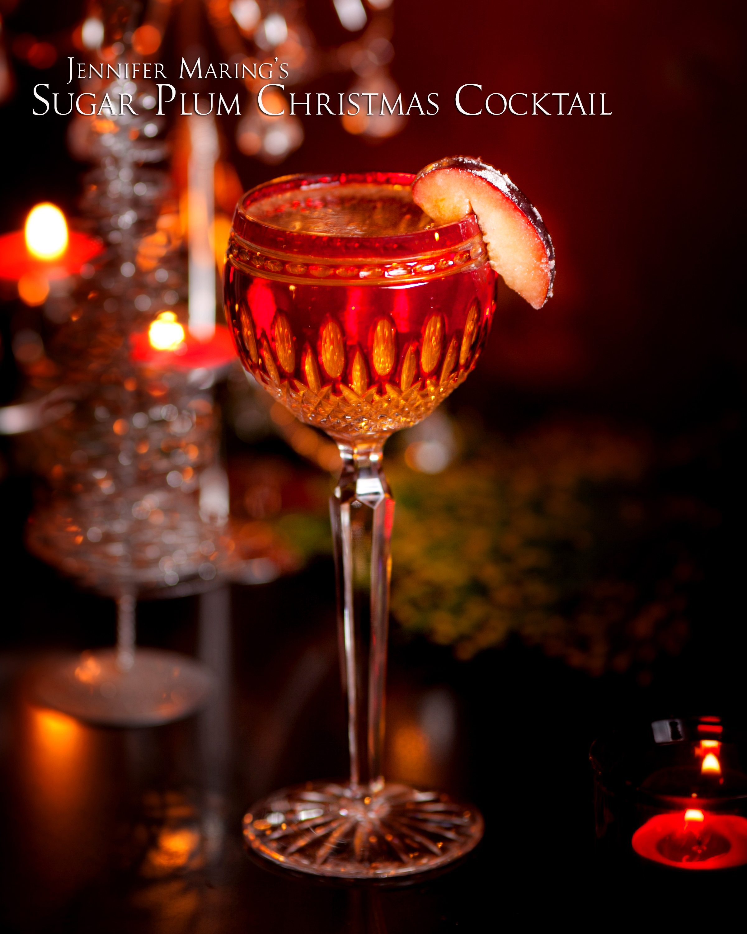 Sugar Plum Christmas Cocktail Recipe