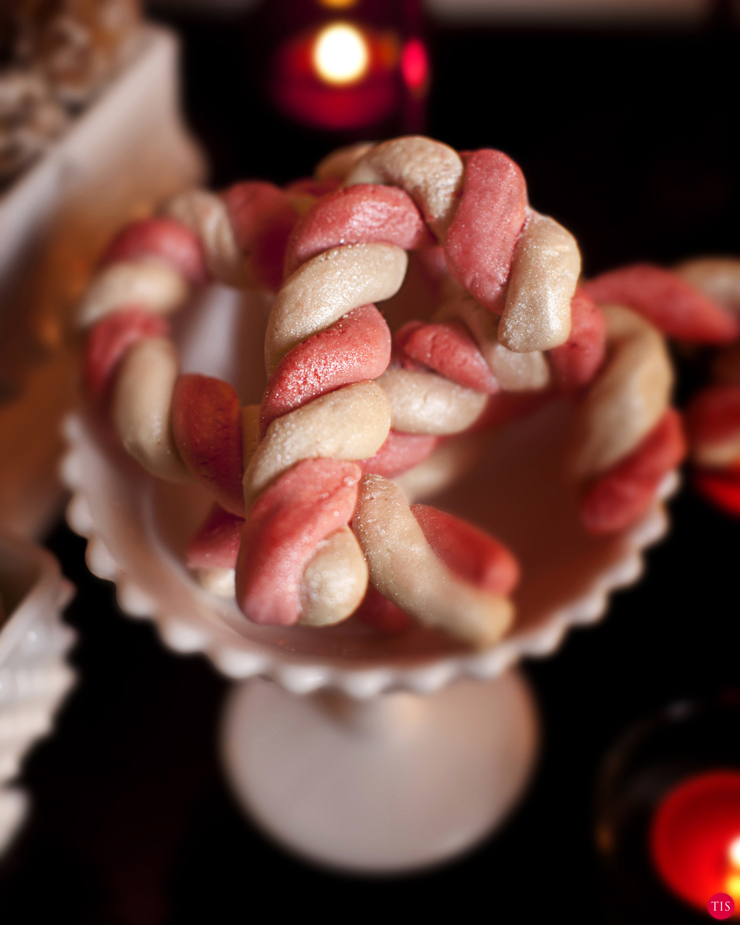 Shimmering Candy Cane Christmas Cookie Recipe