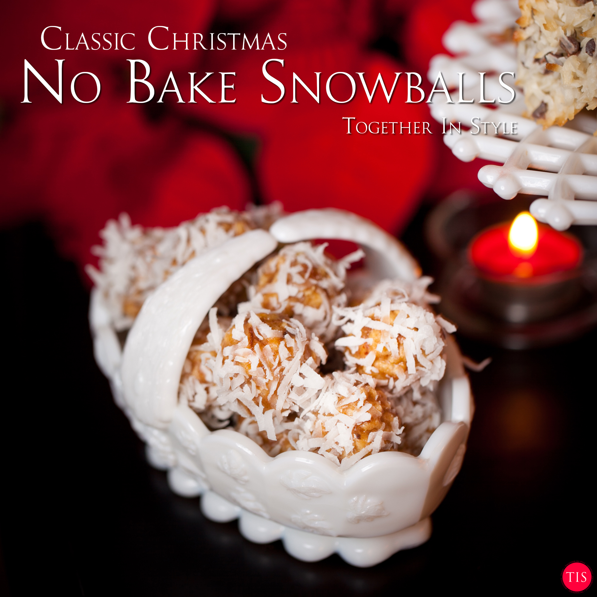 No Bake Snowball Christmas Cookies
