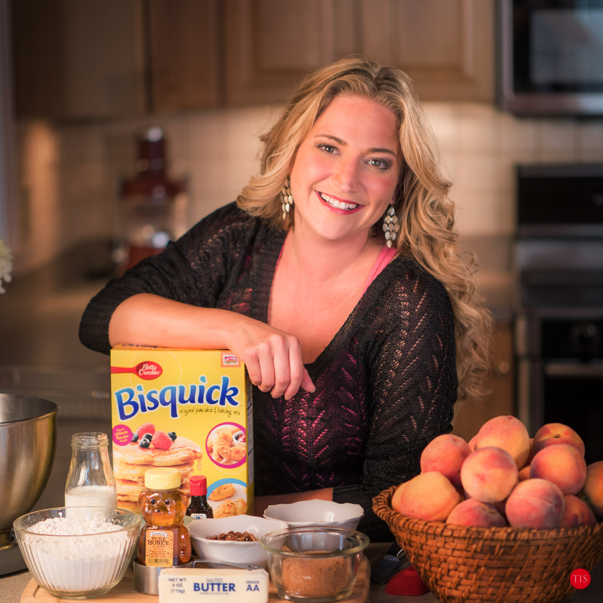 Jennifer Maring in her connecticut home kitchen