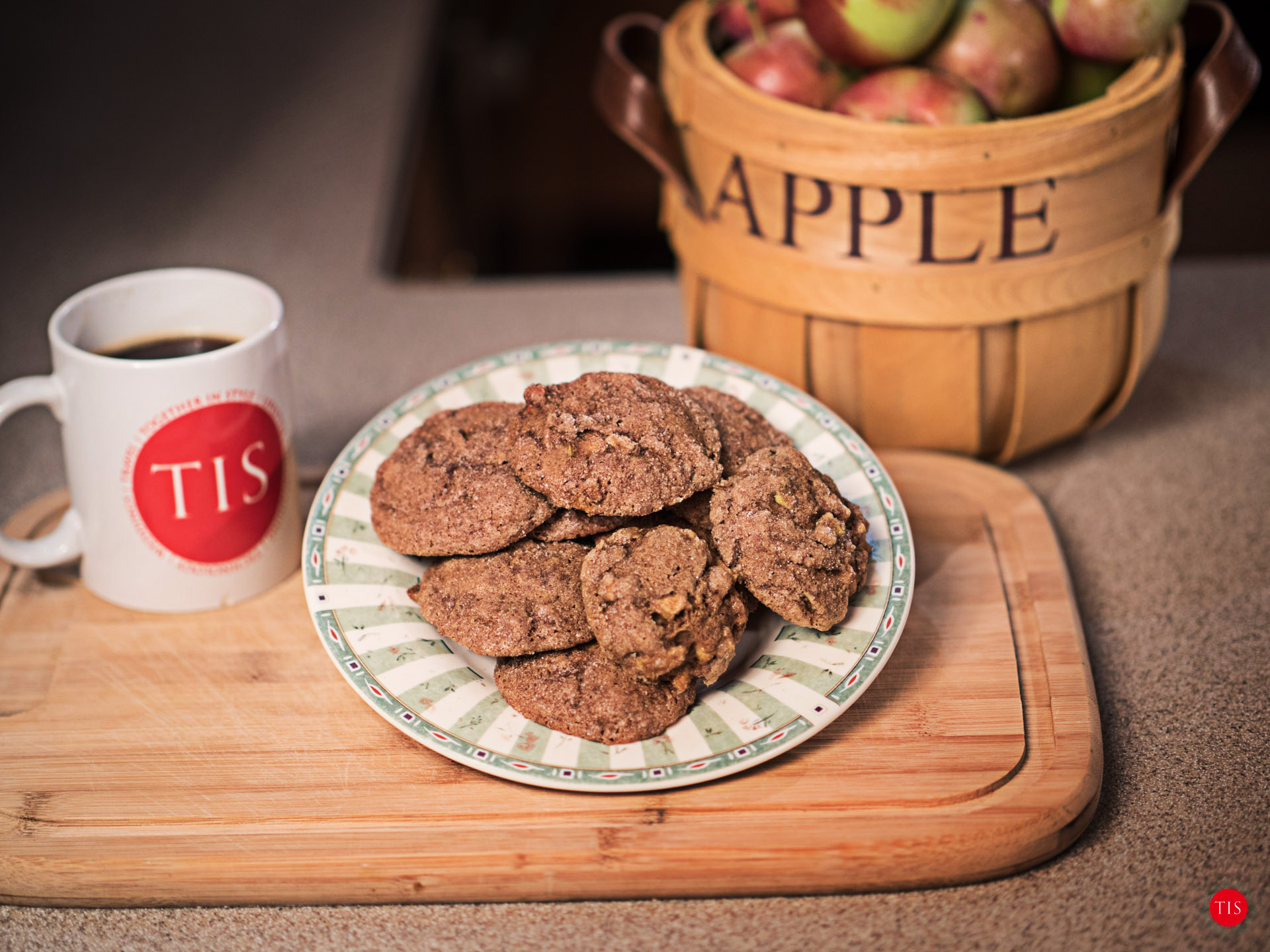 Apple Molasses Cookies by Jennifer Maring