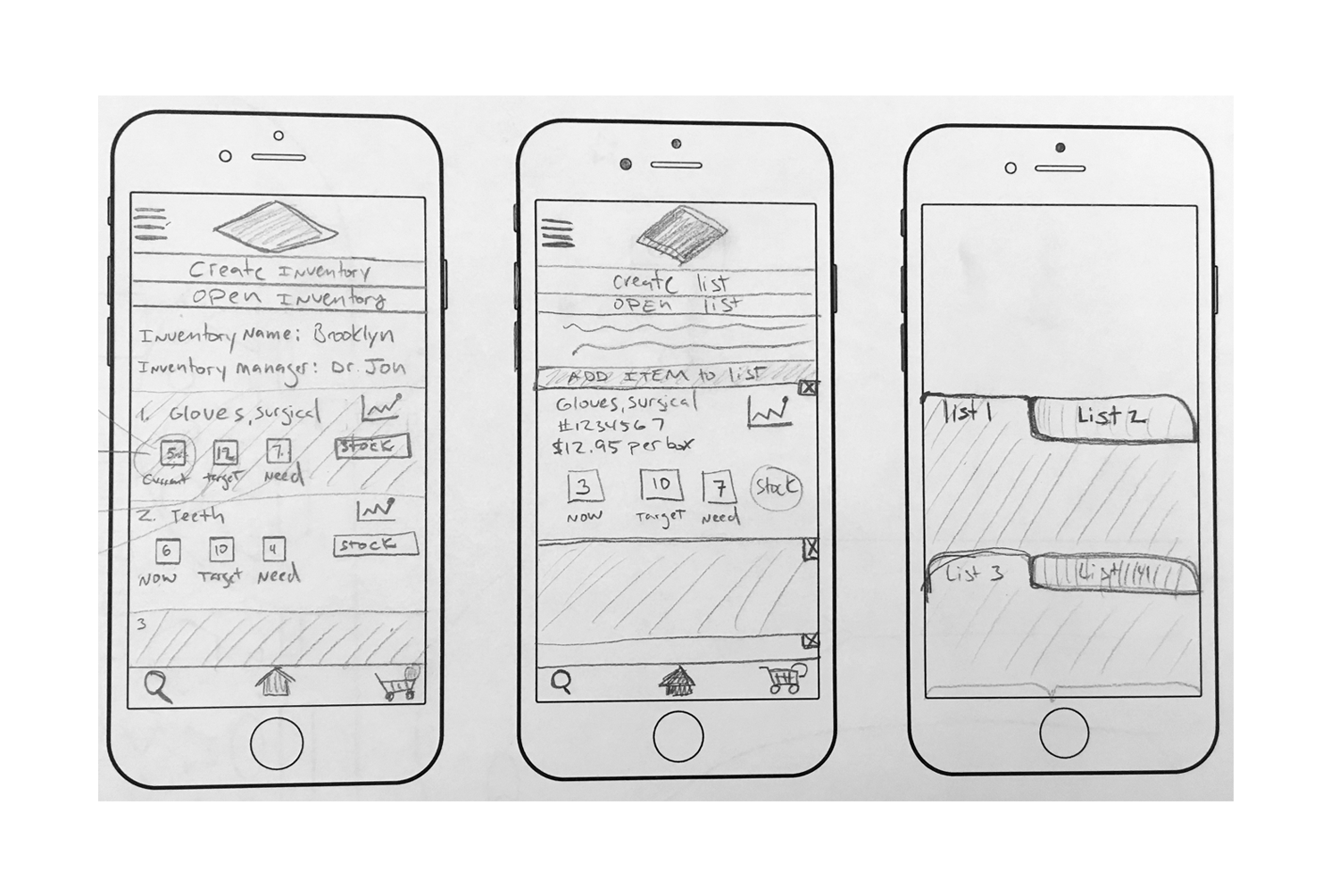  Higher fidelity sketching of Inventory features 