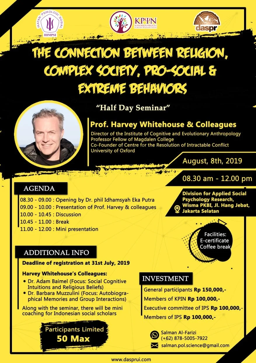 Religion, ritual, social complexity and extremism