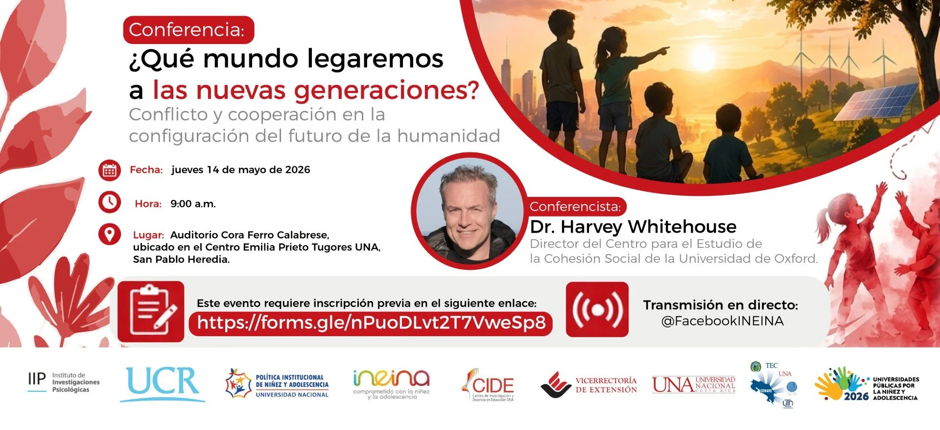 What kind of world will we bequeath to new generations? Conflict and cooperation in shaping the future of humanity.