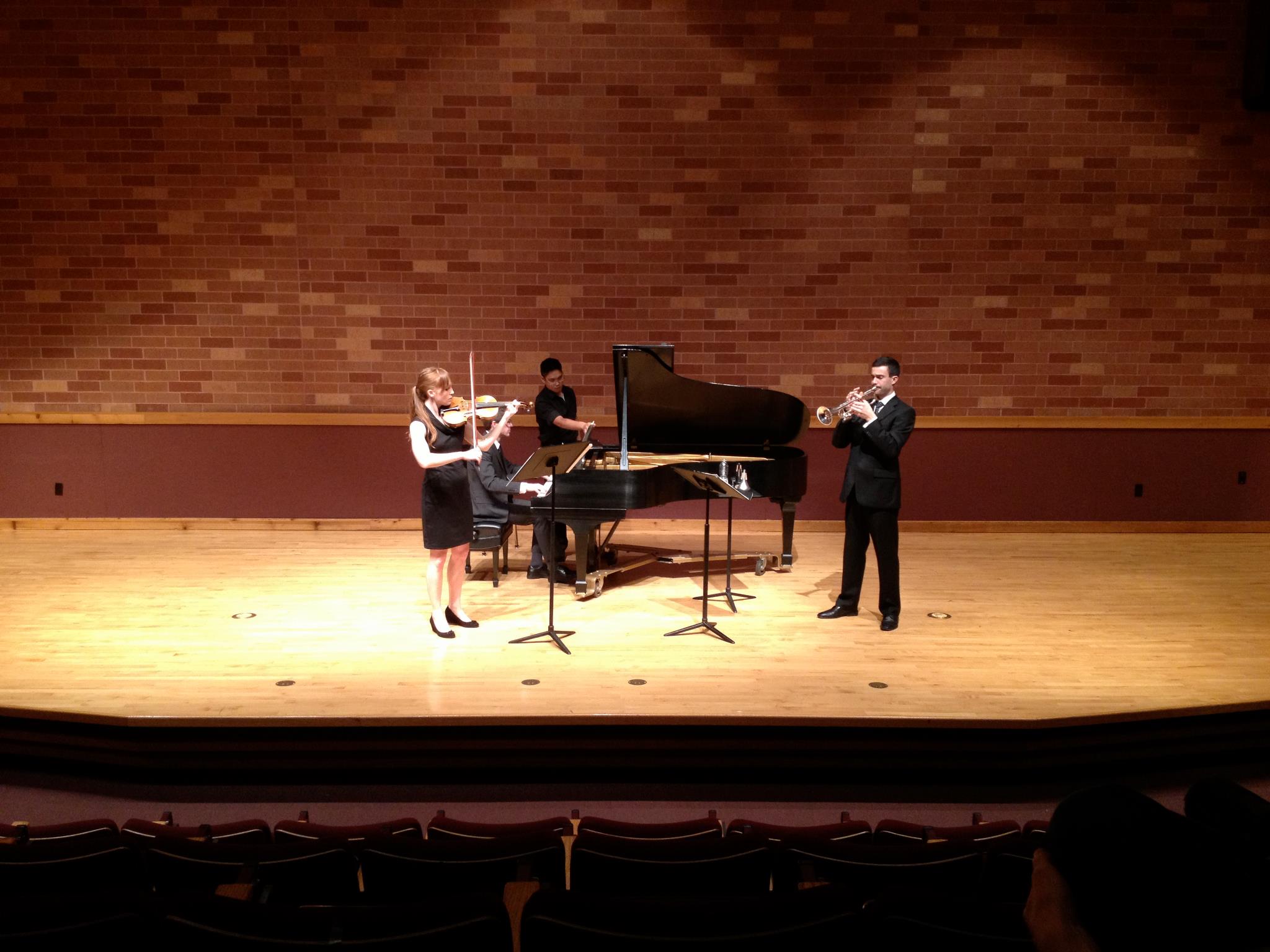 Performing the Ewazen Trio
