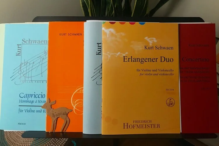 The Violin Music of East Germany Part II: Kurt Schwaen 
