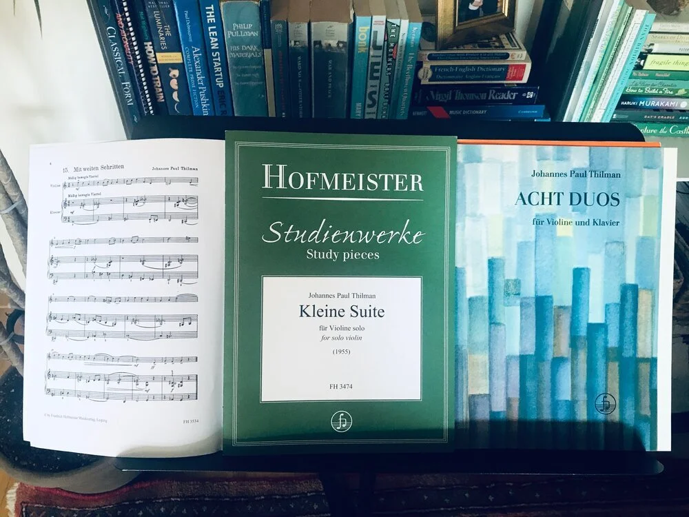 The Violin Music of East Germany Part III: Johannes Paul Thilman