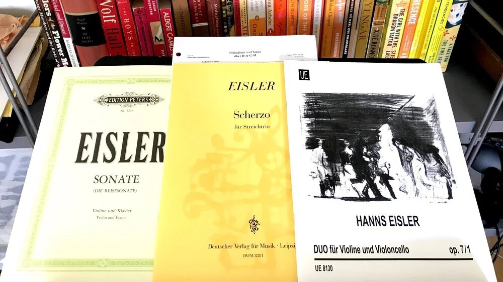 The Violin Music of East Germany Part IV: Hanns Eisler.