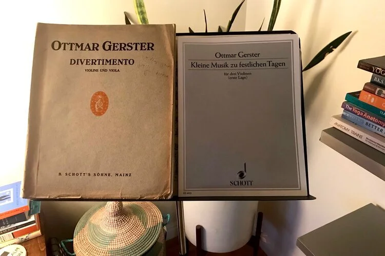 The Violin Music of East Germany Part VI: Ottmar Gerster