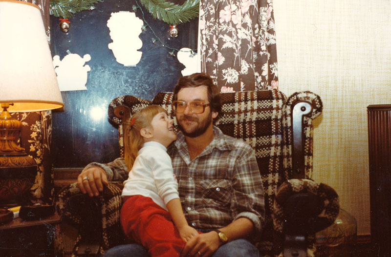   Paul during his "plaid period" with one of the loves of his life--Heather.  