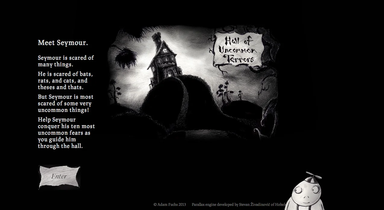 Look at Seymour (lower right). What a face!