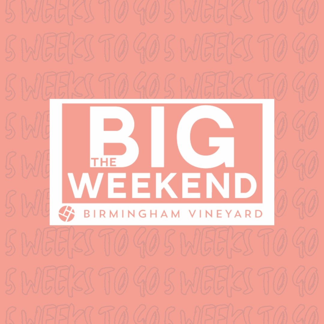5 WEEKS TO GO! Just 5 weeks until we head off to Cefn Lea for The Big Weekend! There&rsquo;s still plenty of time to sign up - head to bvc.so/bigweekend or click the link in the bio. We would love to see you there ☀️