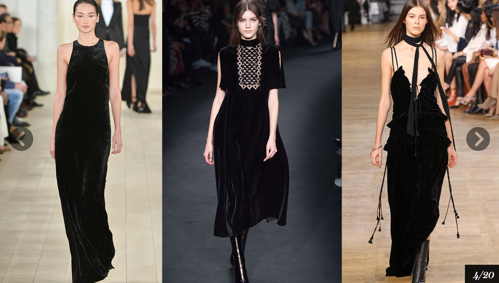 Velvet! Photo credit: Vogue.fr