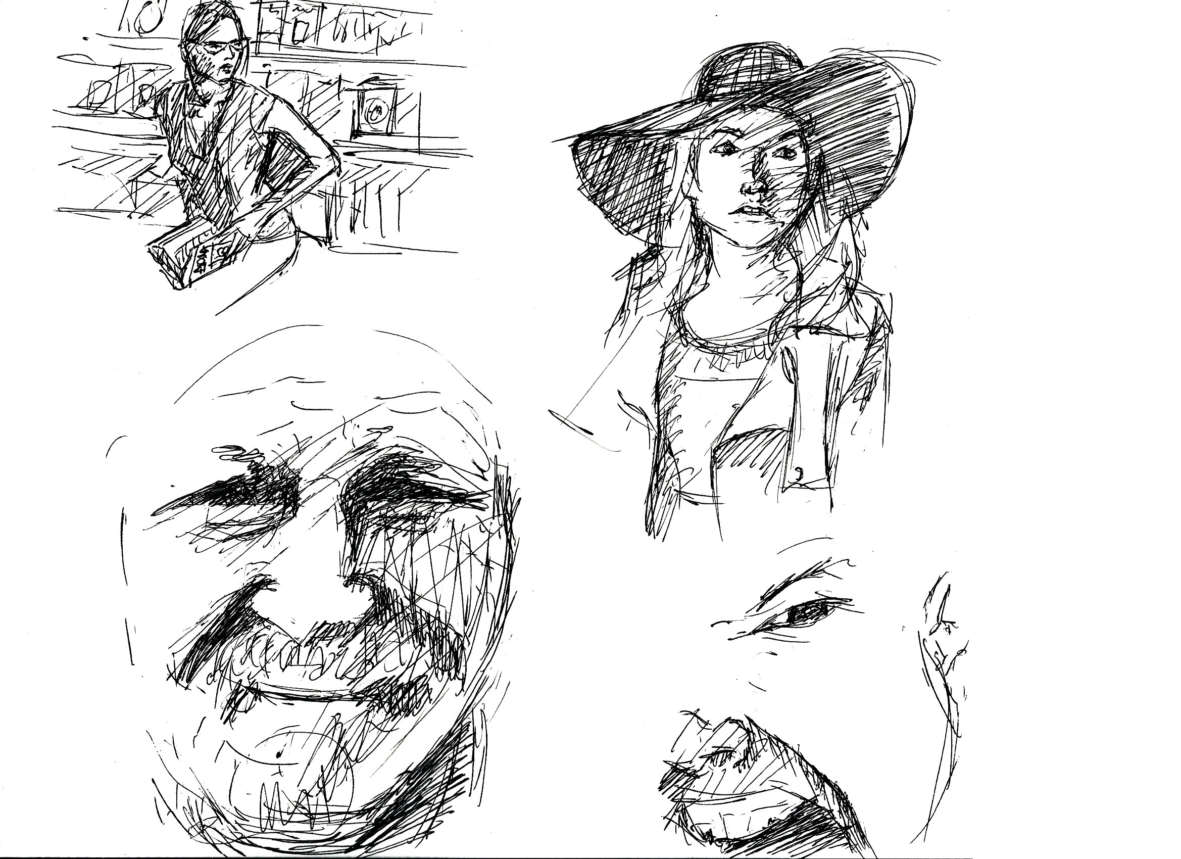 Pen Sketches