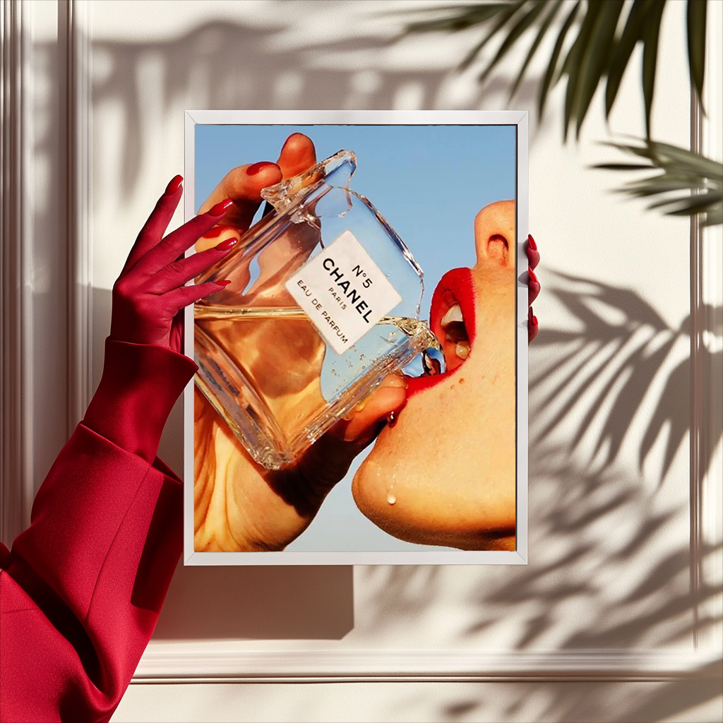 "I AM YOUR CHANEL N5" ART PRINT