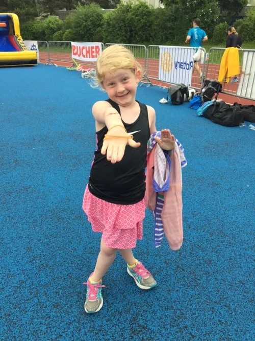 Ava's fun run for childhood cancer