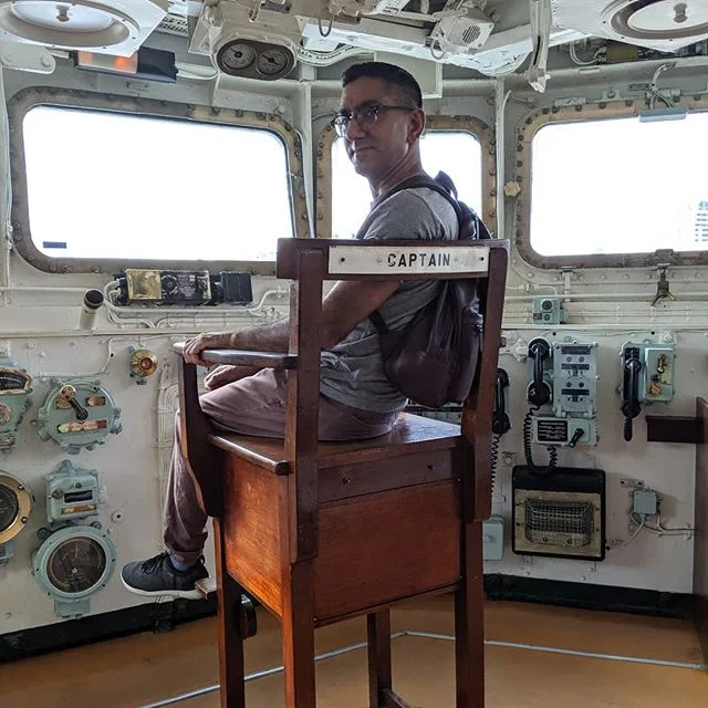 It suits me. 
#hmsbelfast #imthecaptainnow #nocolonstillrollin #hajewellery