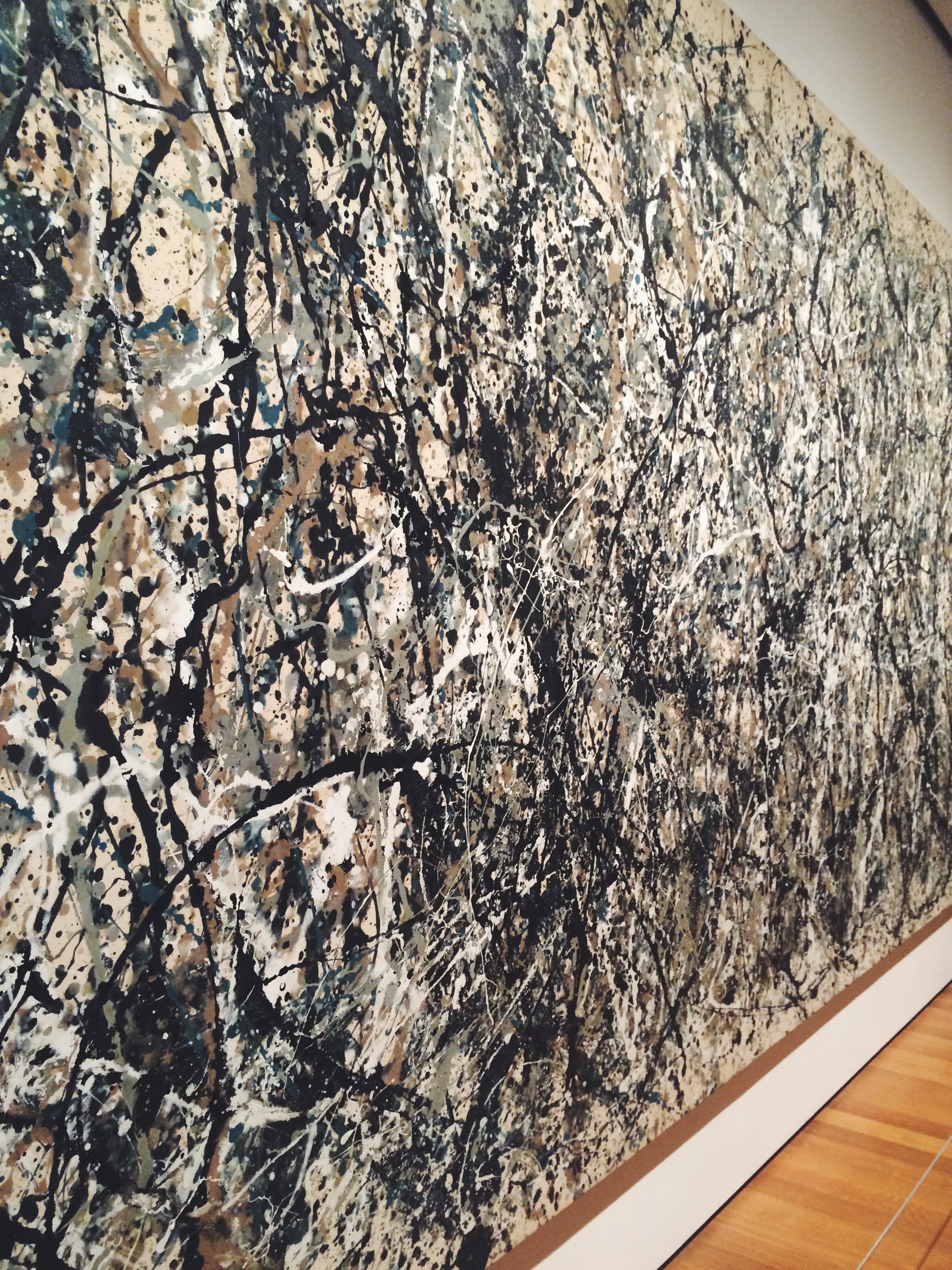 And Pollock at MoMA; so amazing. 