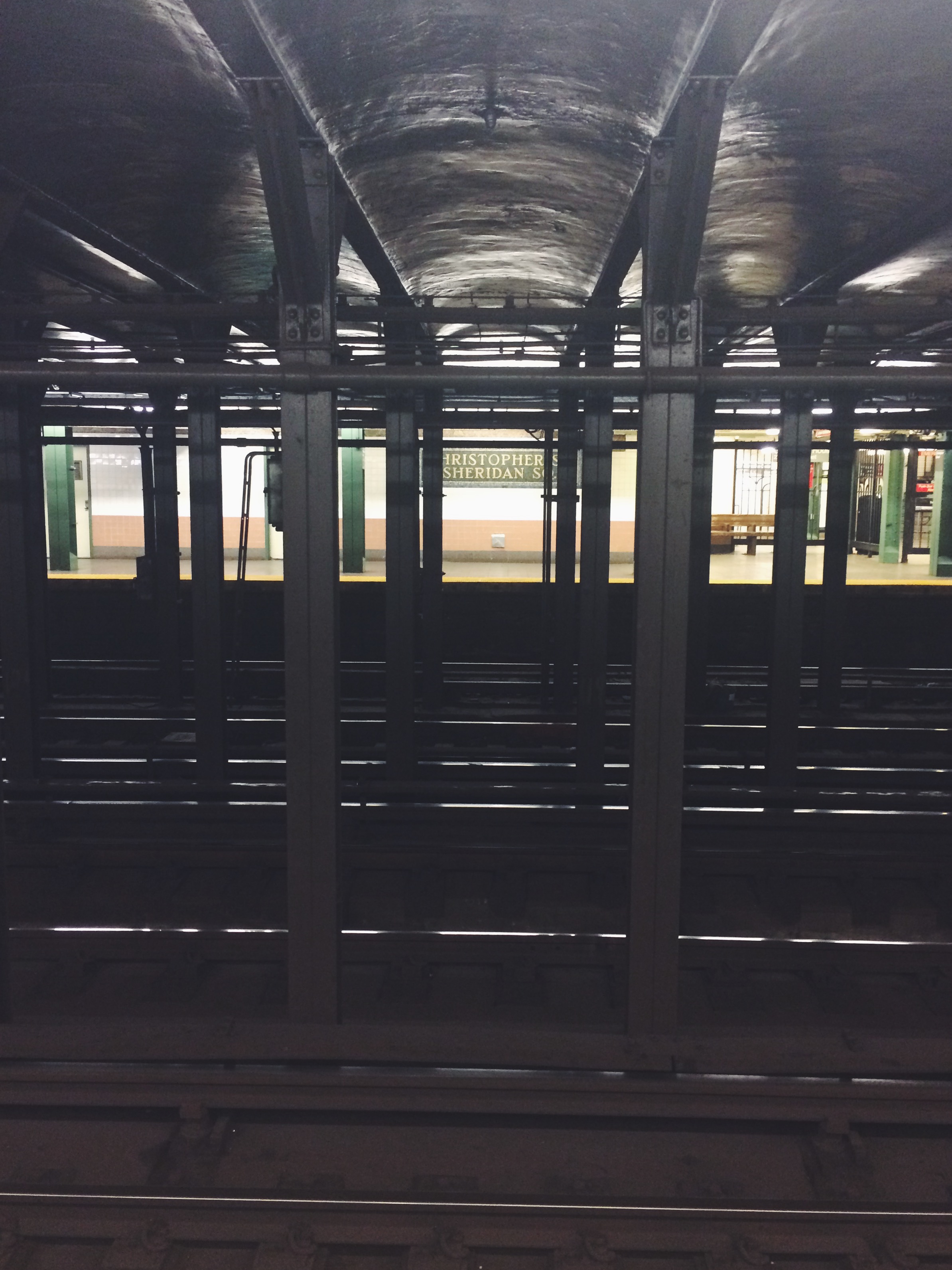 Subway station. These were not what I had been expecting; I heard they were dirty, but they are dirty. They were also incredibly, incredibly hot. Go figure. 