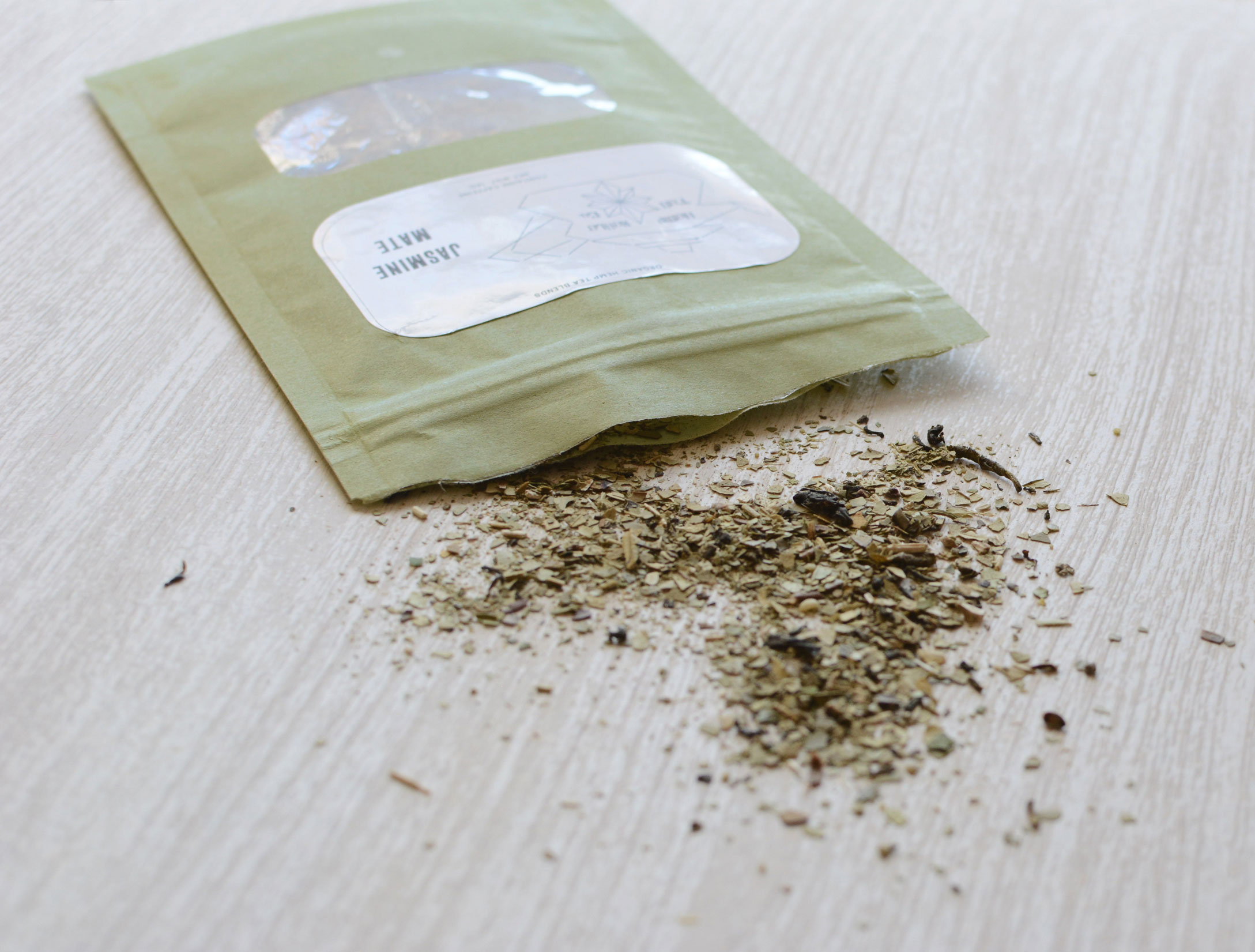 "Hemp Kettle Tea Company blends organic teas, herbs, and spices with organic toasted Canadian hemp seed for a smooth and tasty cup. The hemp seeds have no psychoactive effects but do contain trace minerals, vitamins, protein, and Omega 3 and 6 fatty acids." -HempKettleTea.com