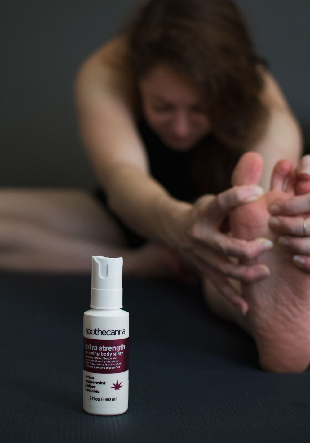 I use Apothecanna's Pain Spray for my back. I get really bad tension from working on the computer all day, and can sometimes feel sick when I lay down for bed. This relieves the pain and allows me to easily fall asleep. I also just discovered that it's AMAZING for mosquito bites!! I'm actually allergic to bug bites, and I've never had a topical that worked so well!