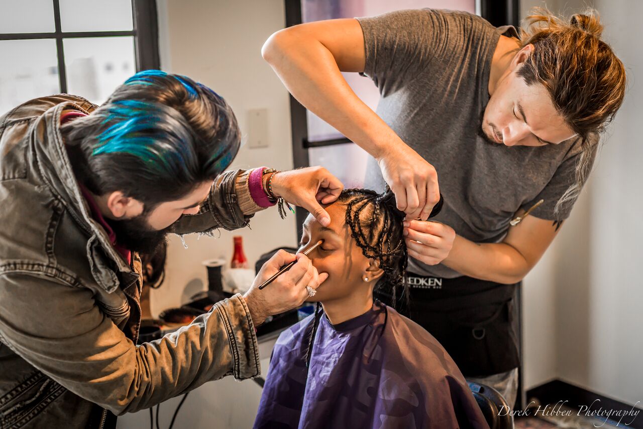 Tag team with my bestie and make up artist Isidro 
