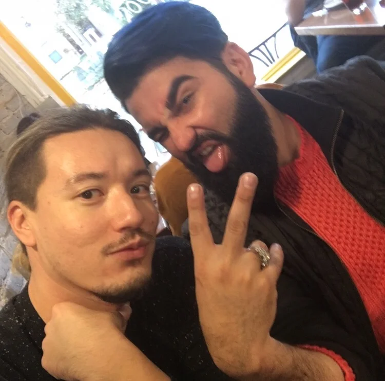 selfie with isidro