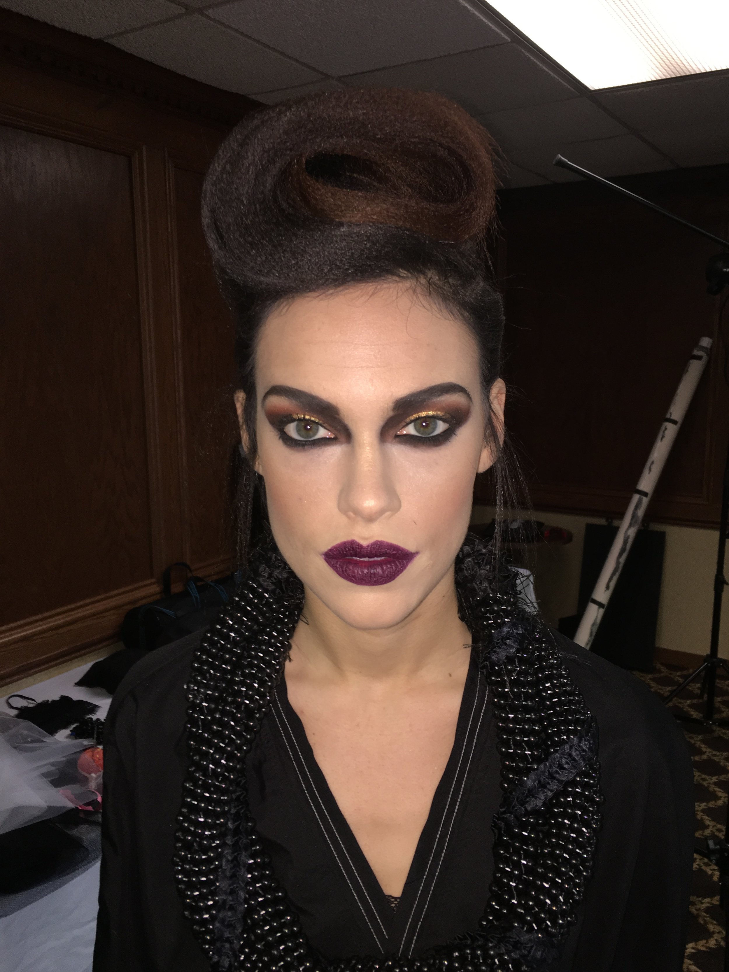 bts of of model, Kristina 
