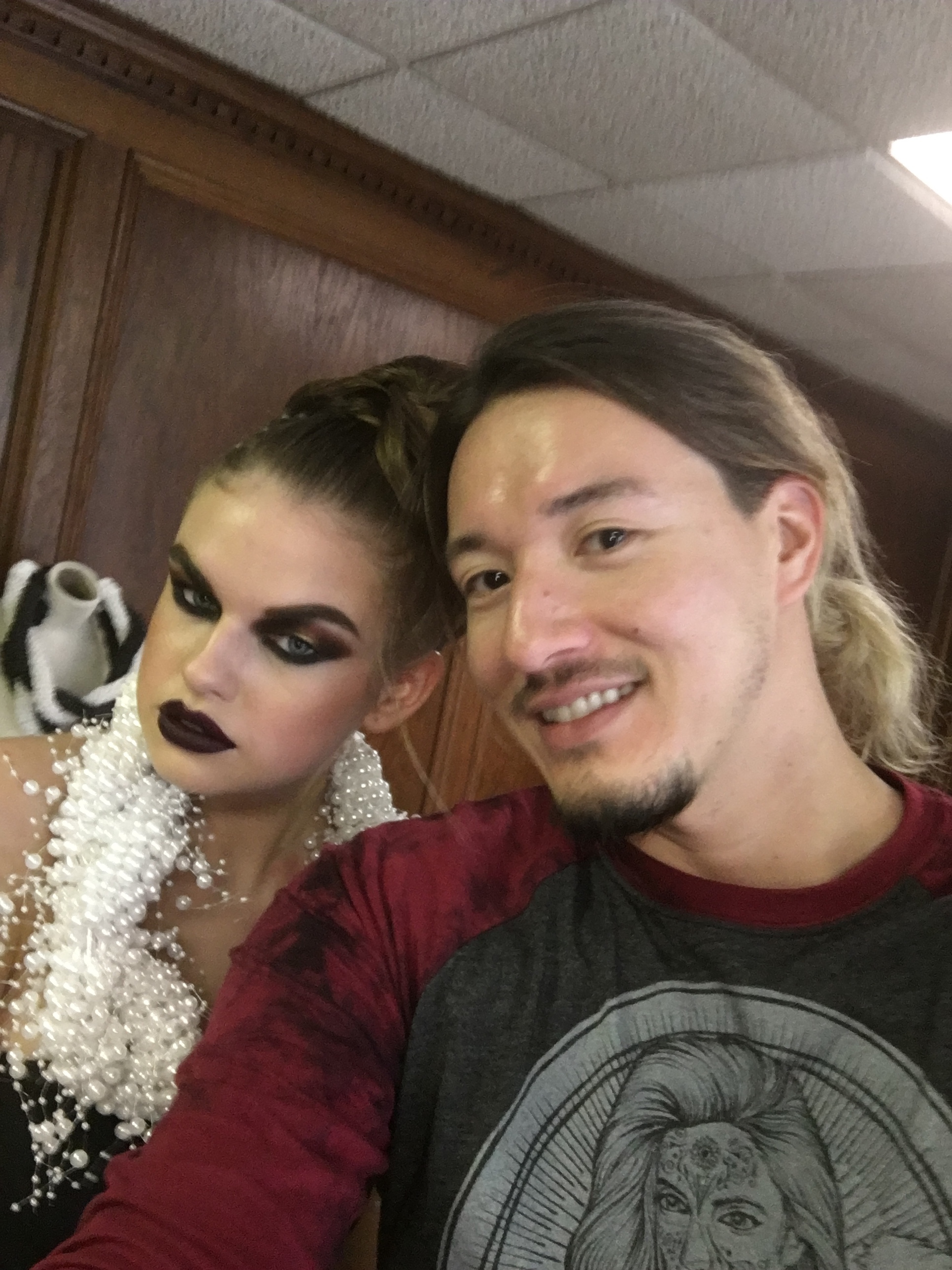 selfie with Abby