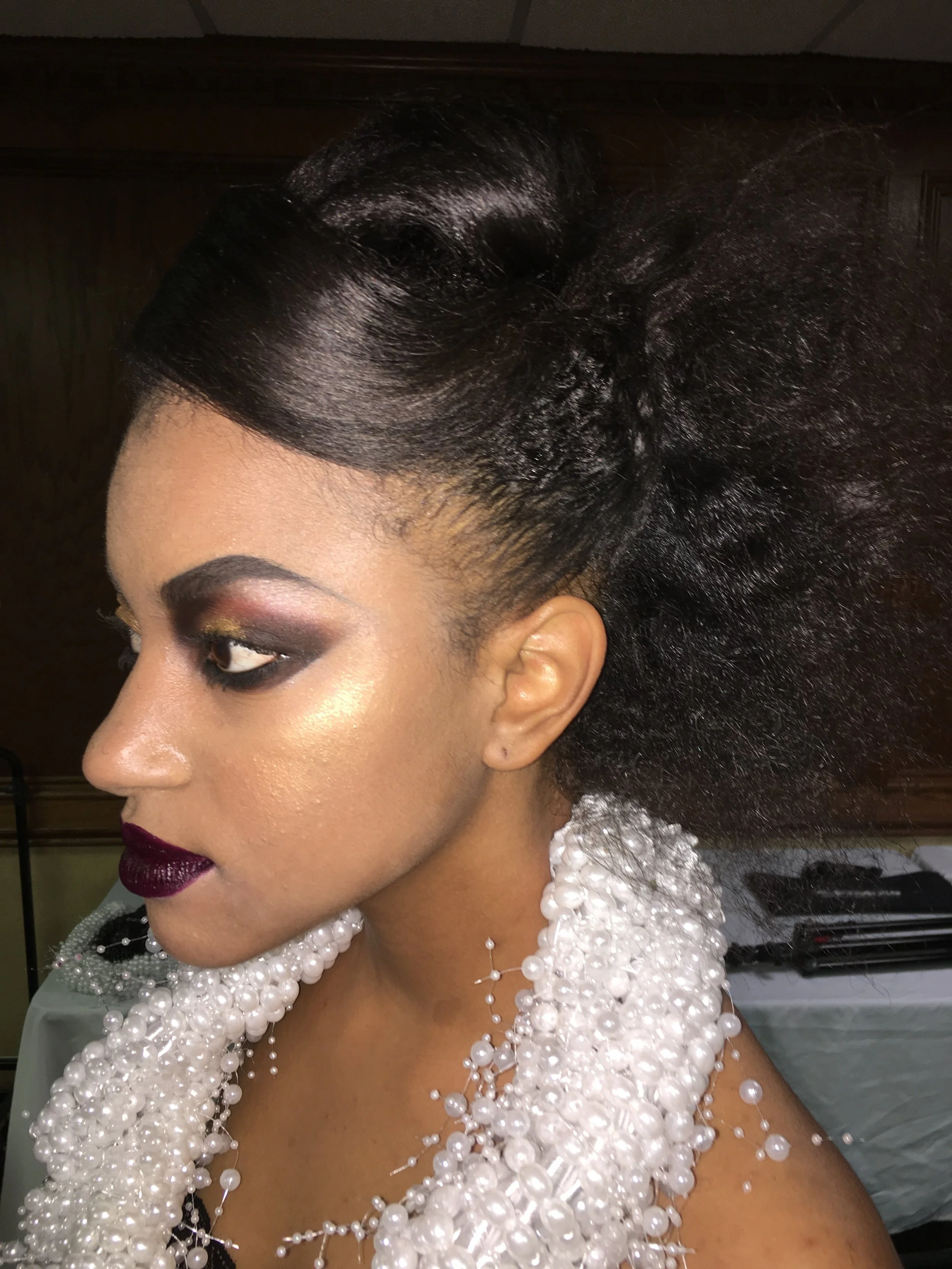 close up bts of Shantay