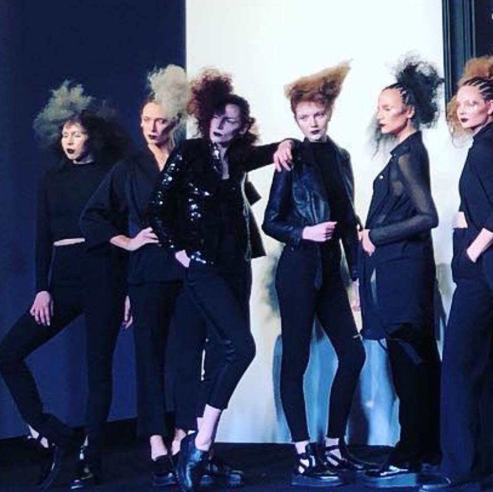 models at grand opening