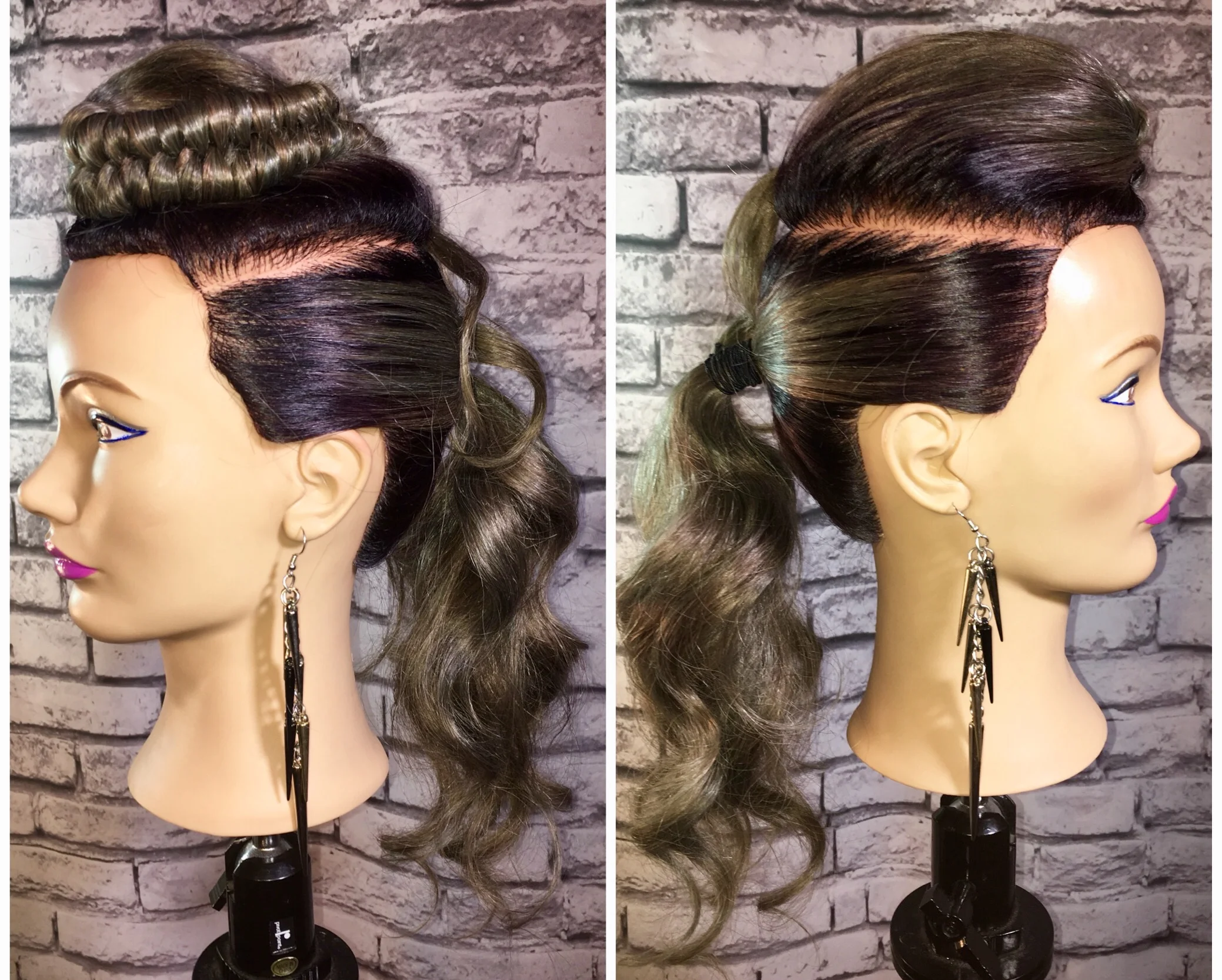 Infinity ponytail