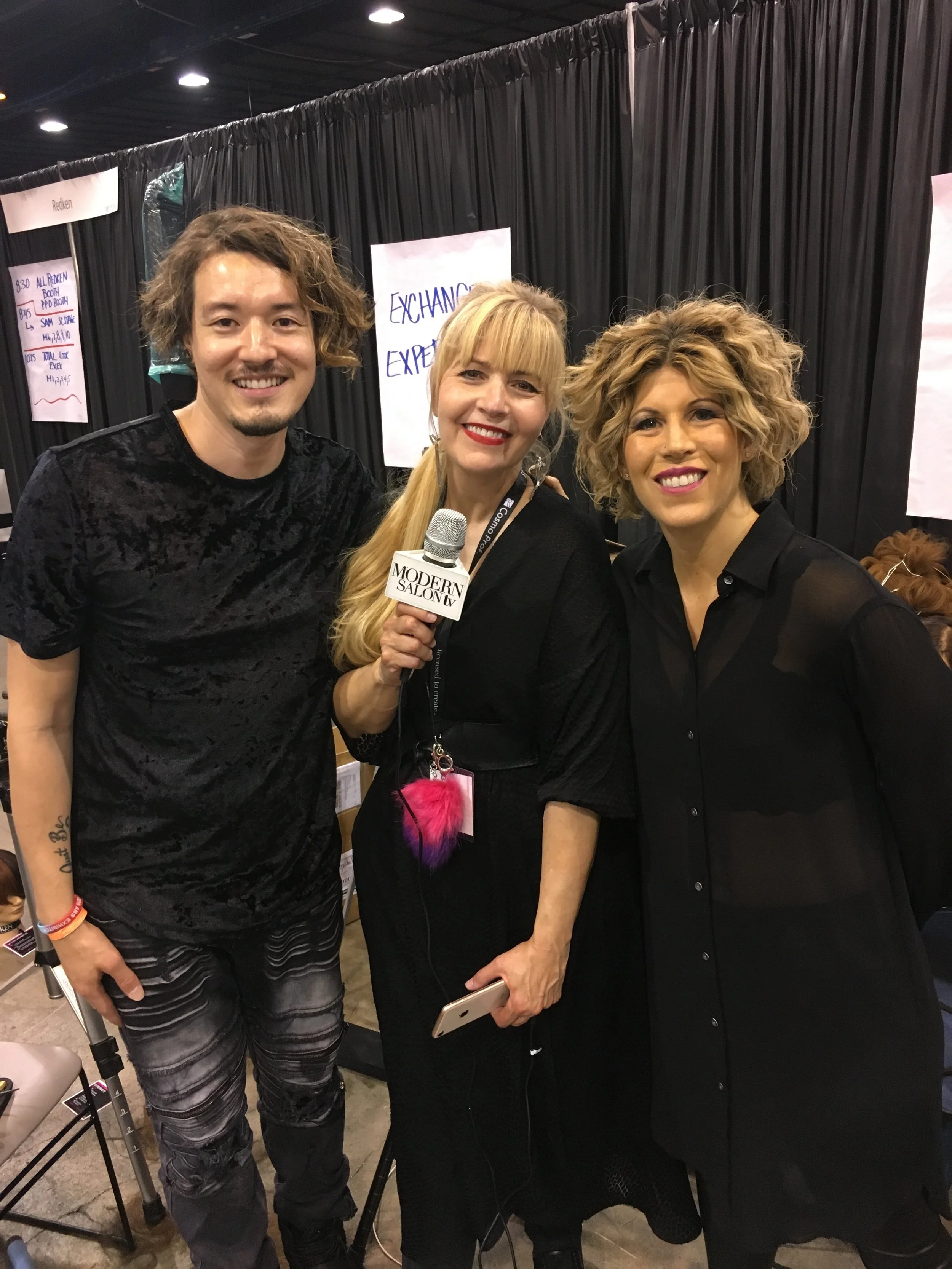 With Maggie Mulhern of Modern Salon