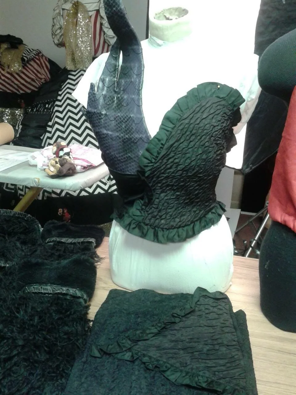 amazing working design bts by Genna Yussman Greene worn by Jacey