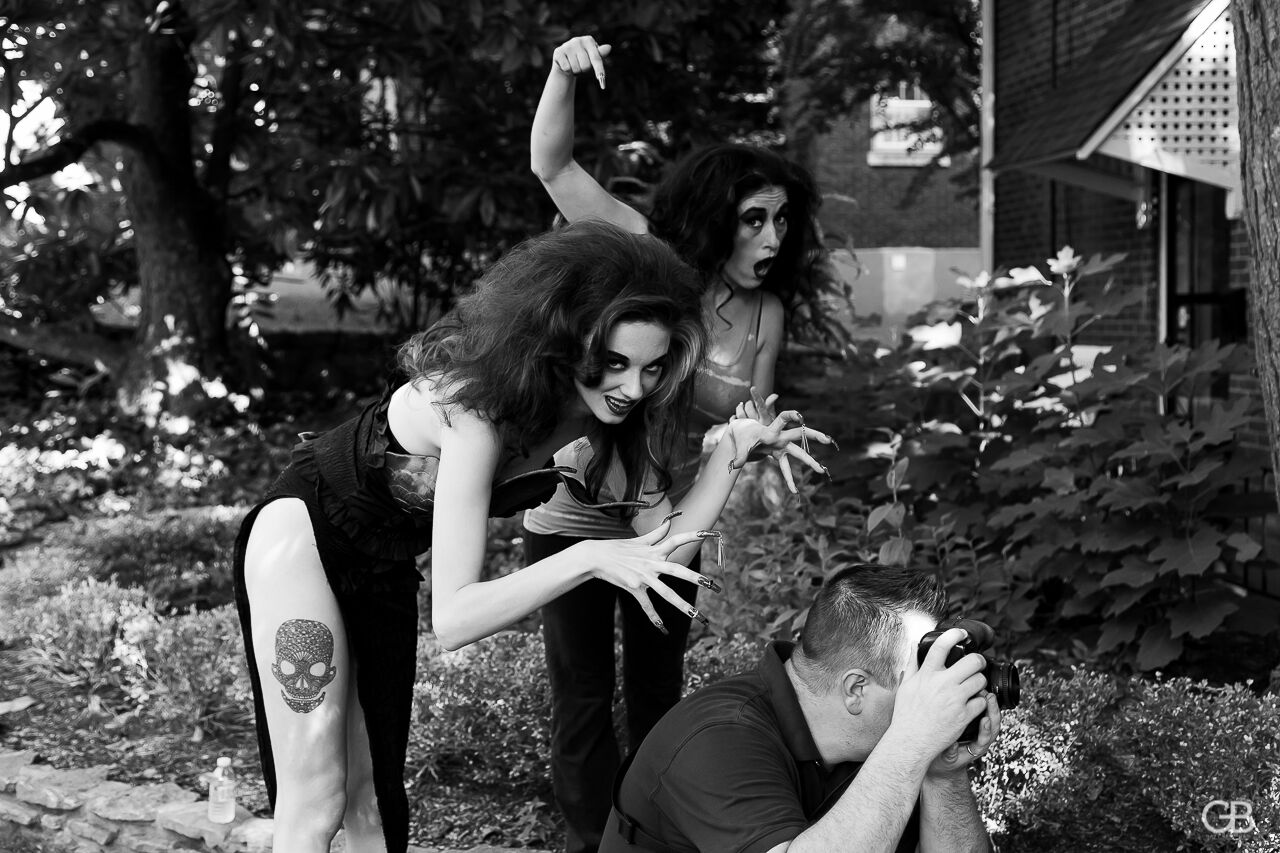 so much fun on set. image by Gary Barragan