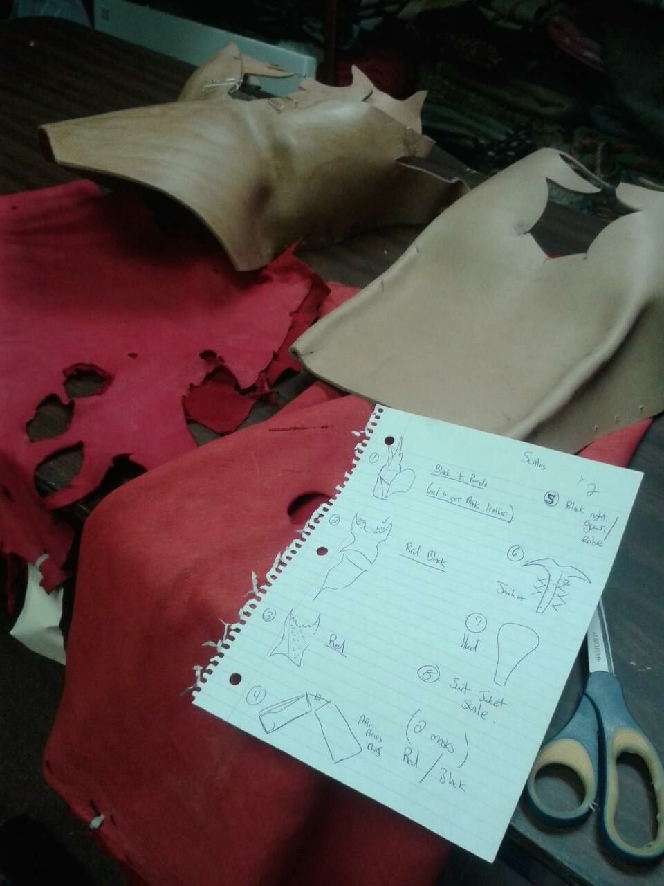 Genna’s original designs based on our vision per our meetings