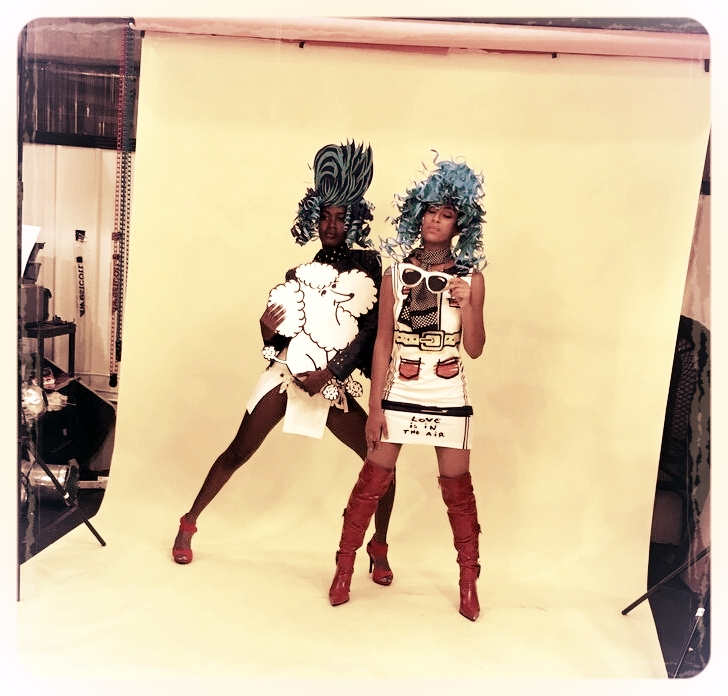 double time: sharing the scene with Jasmine and Briana
