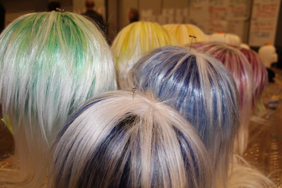 wig city / designed by Redken grand opening hair team