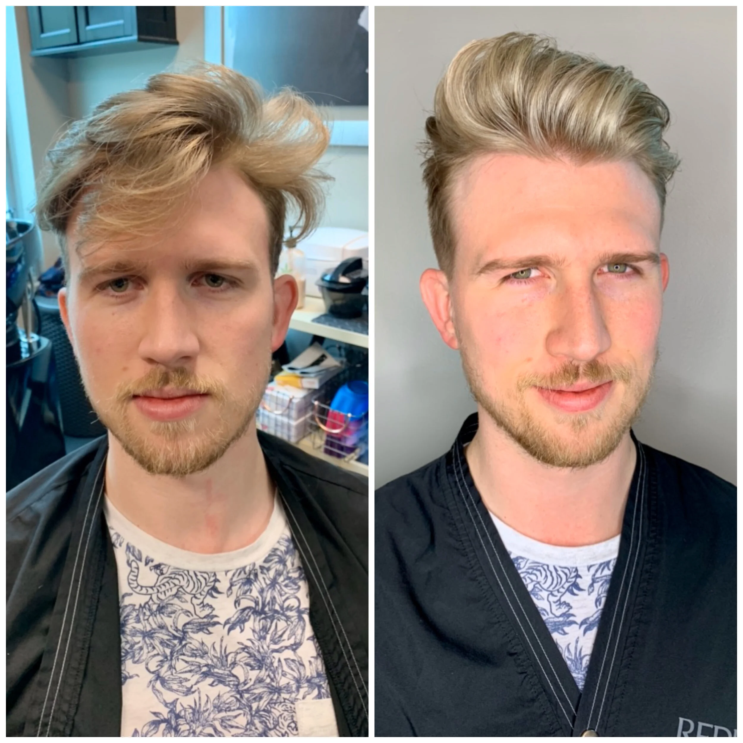 Mens Highlight and Haircut