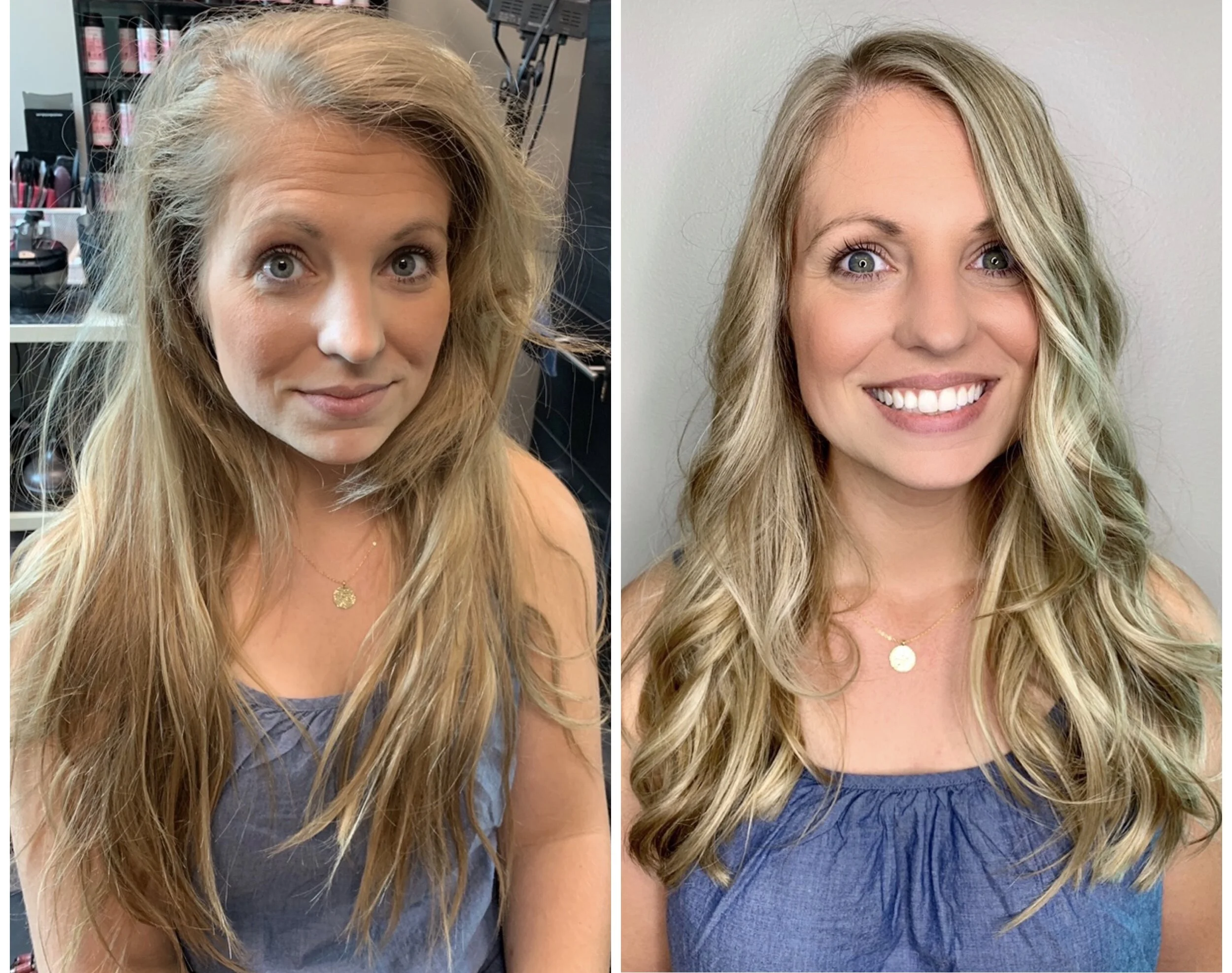 Highlight Before and After