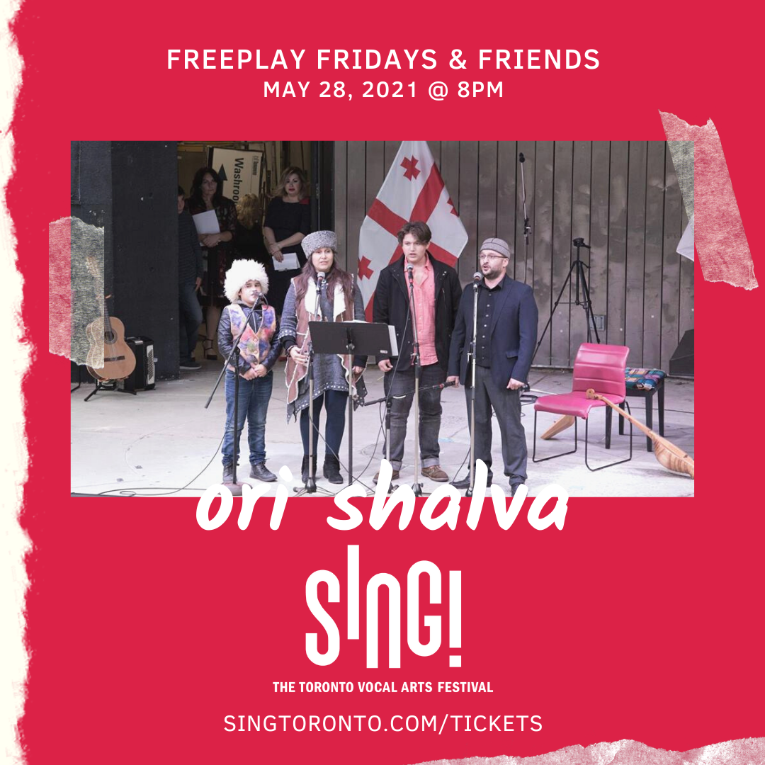 Ori Shalva at Sing! Toronto's Vocal Arts Festival