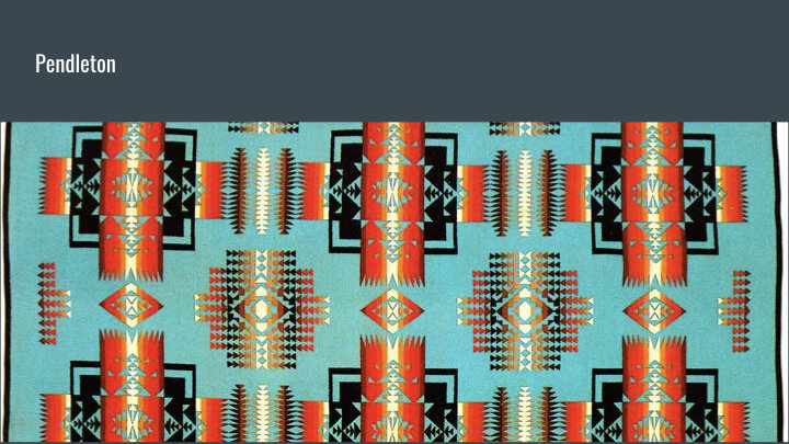 Oregon company famous for their “ indian ” blankets