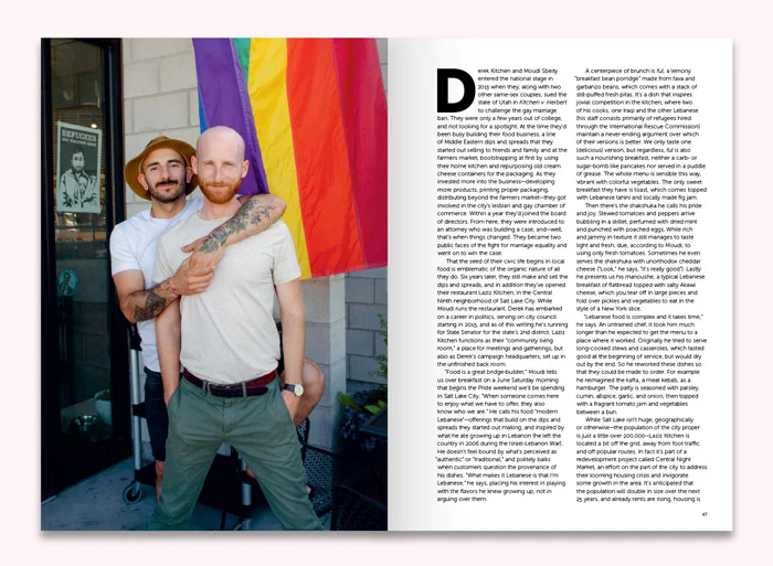 Moudi & Derek’s Salt Lake City by Lukas Volger, Photos by Steve Viksjo