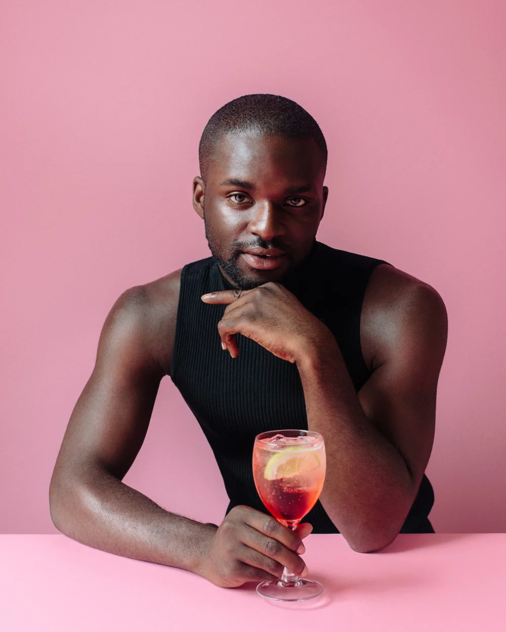 Darkwah Kyei-Darkwah, @hausofdarkwah Occupation: Fashion Editor, Gay Times Guilty pleasure: Twix Virtuous pleasure: Gymming