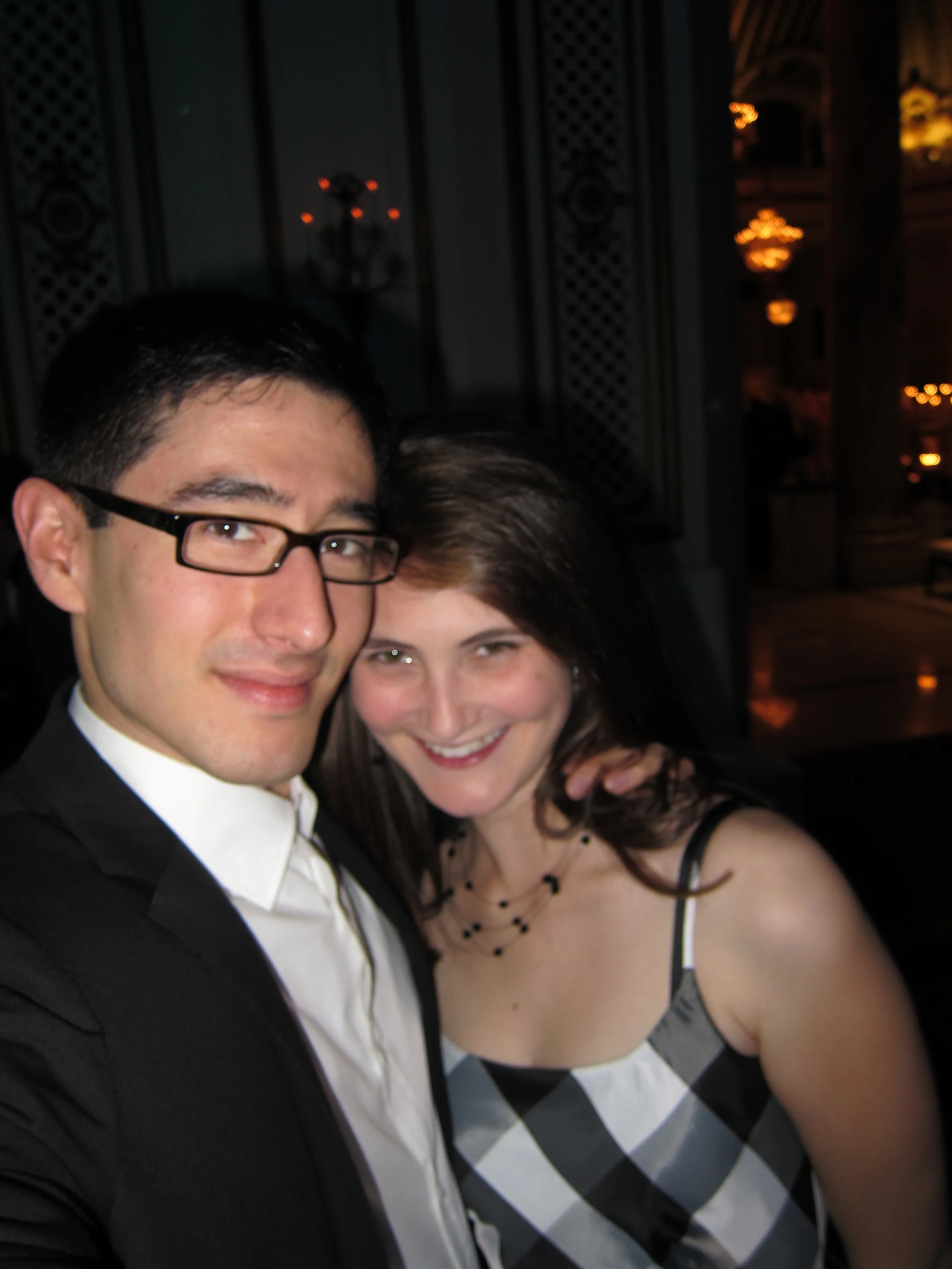 Hanging out at our first Google Party!!