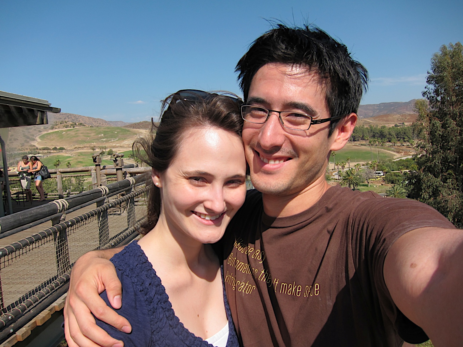 Hanging out at the San Diego Zoo!