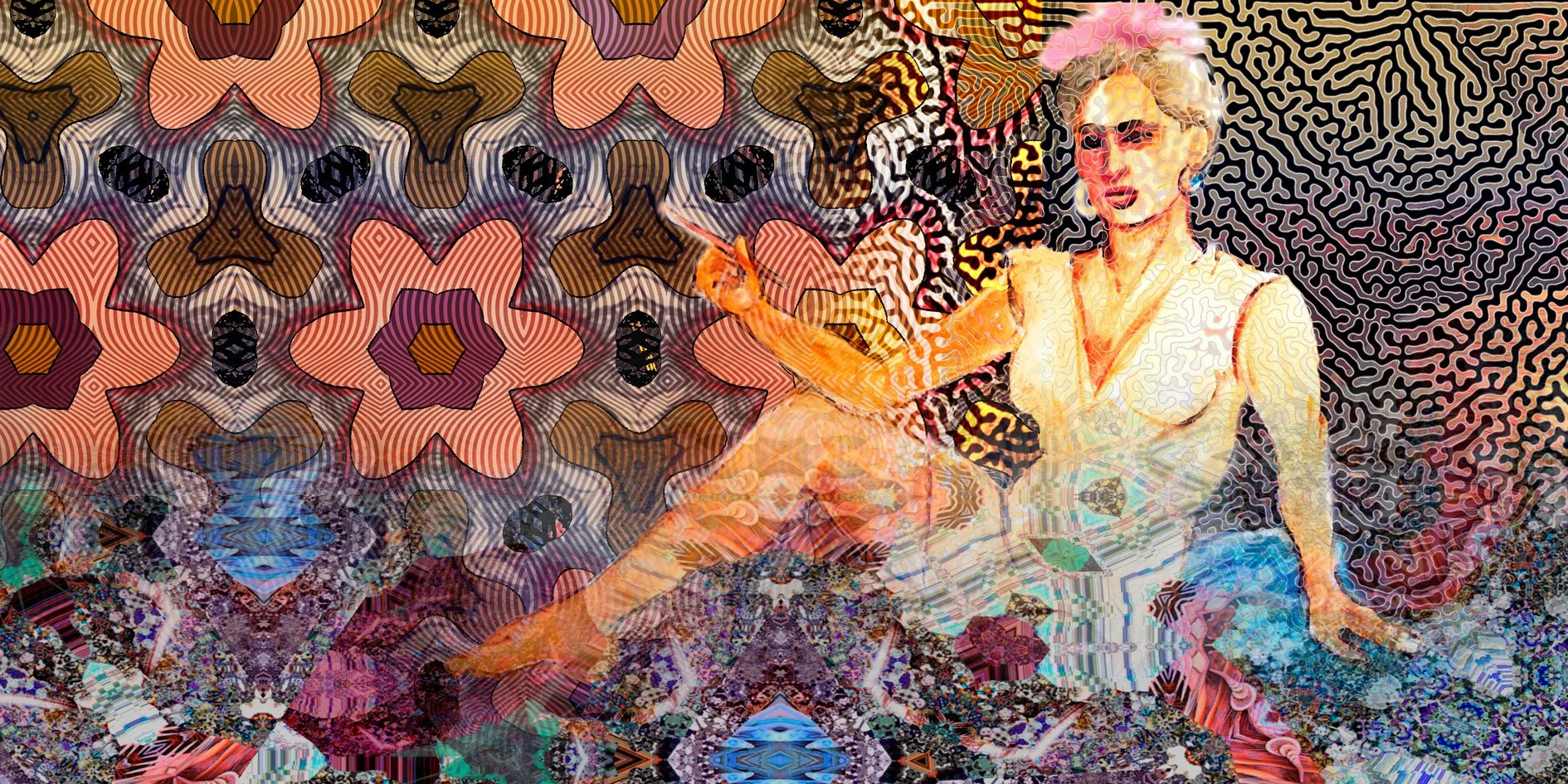 Frida Paints a Fractal