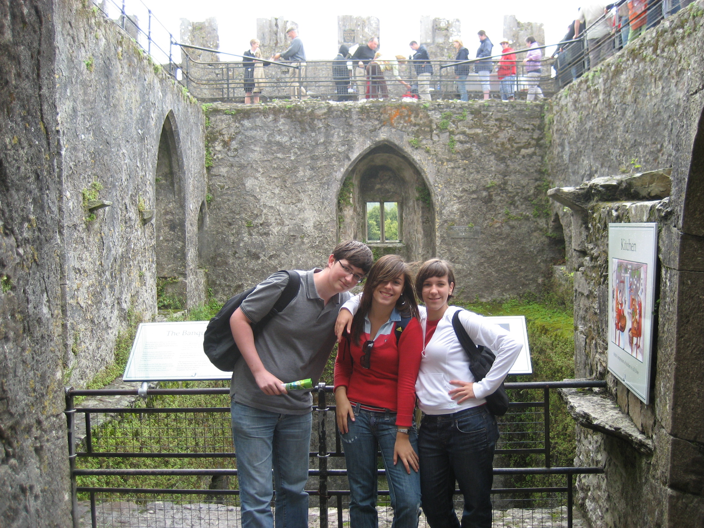 Junior group at Blarney Castle.JPG